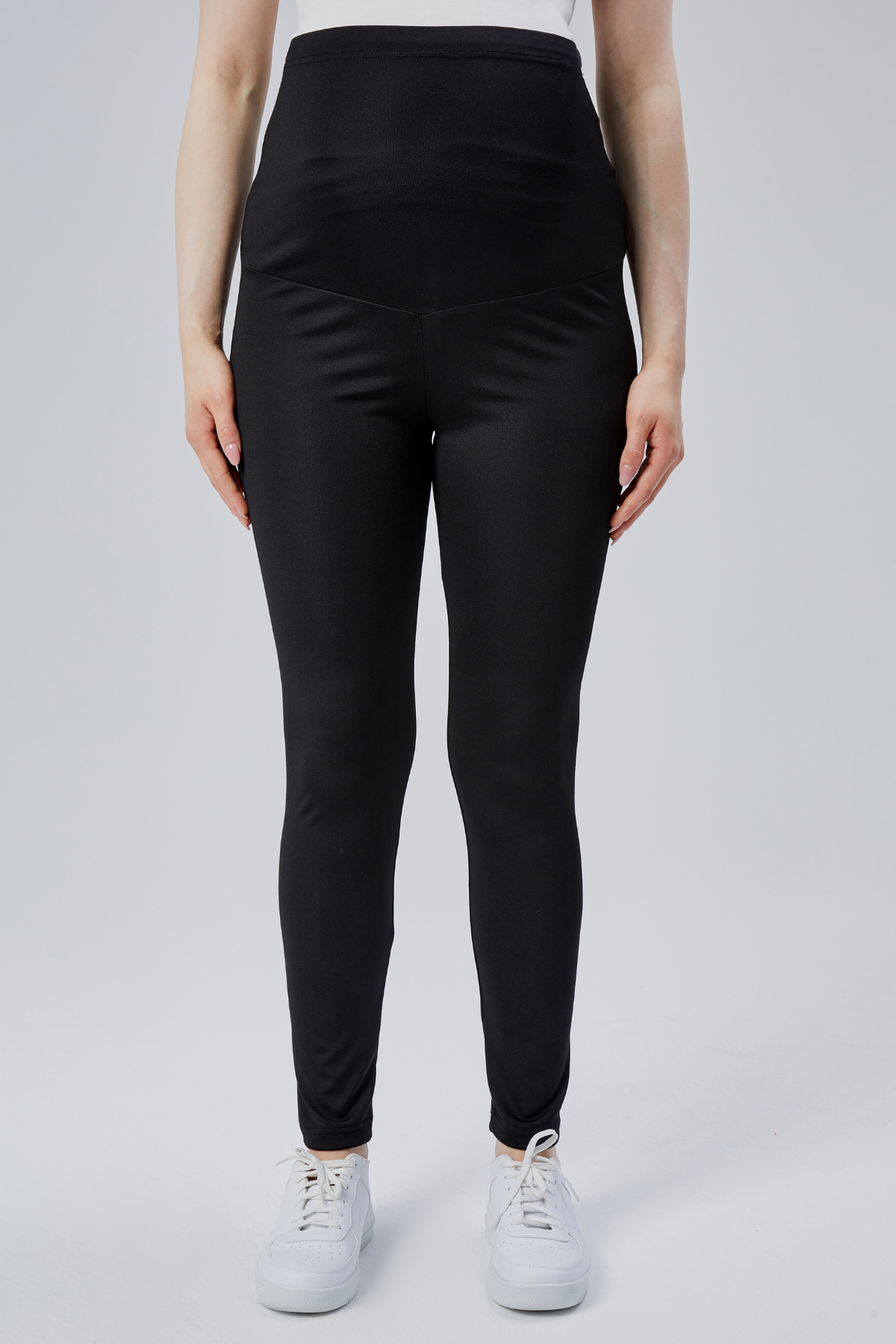 Toparlayıcılı Ayarlanabilir Bel Hamile Tayt