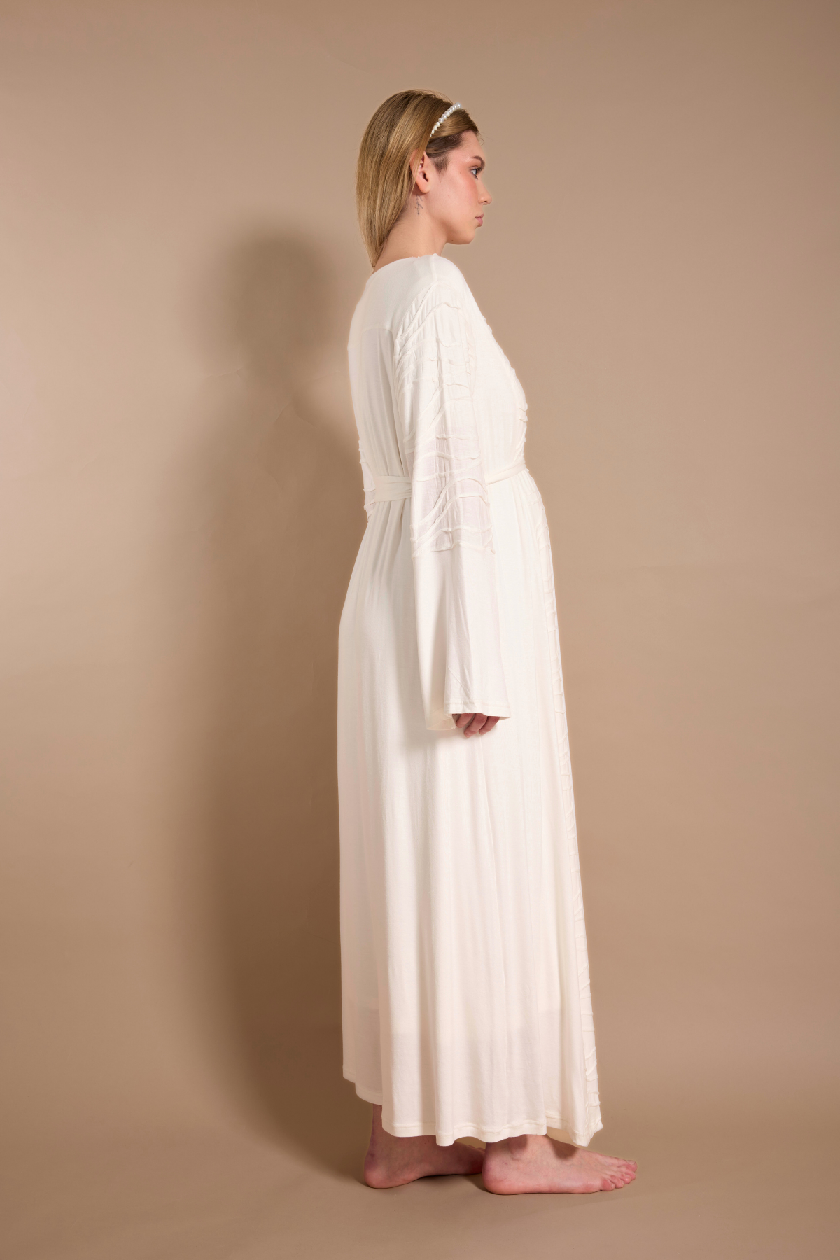 Viskon Sabahlıklı Lohusa Gecelik Takımı - 716