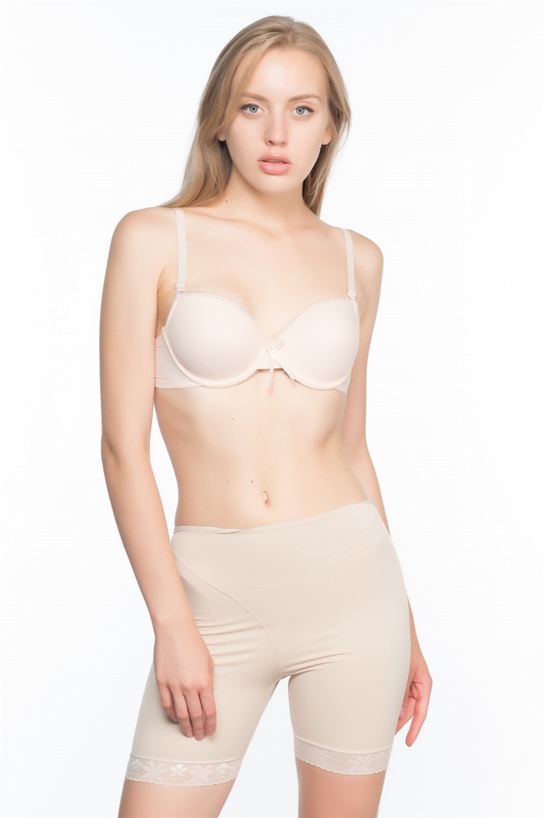 Emay 2002 Paçası Dantelli Pop-up Boxer Lohusa Korse - Rimel Homewear