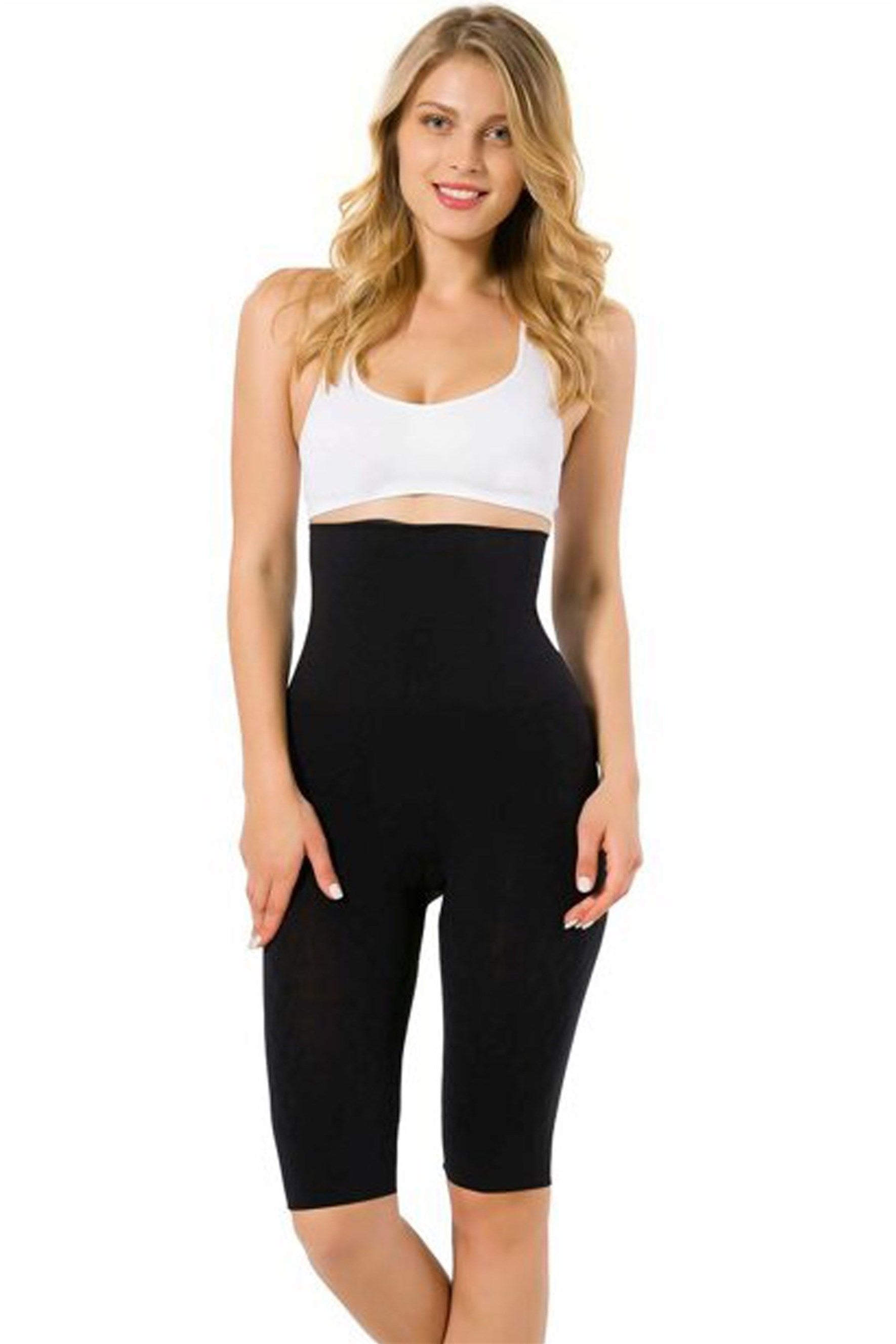 Emay 2015 Yüksek Bel Double Karın Toparlayıcı Uzun Paçalı Dikişsiz Lohusa Korse - Rimel Homewear