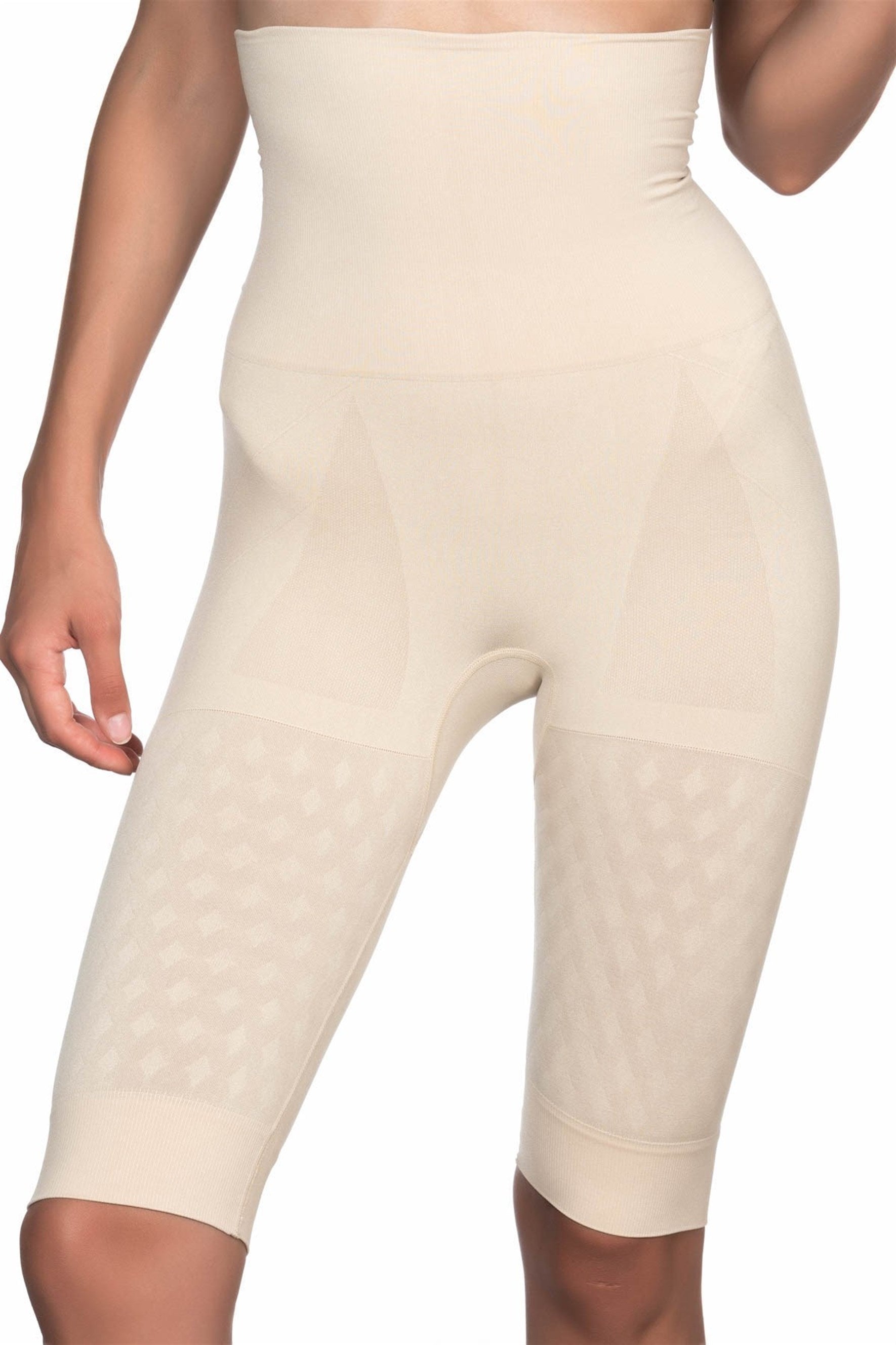 Emay 2015 Yüksek Bel Double Karın Toparlayıcı Uzun Paçalı Dikişsiz Lohusa Korse - Rimel Homewear