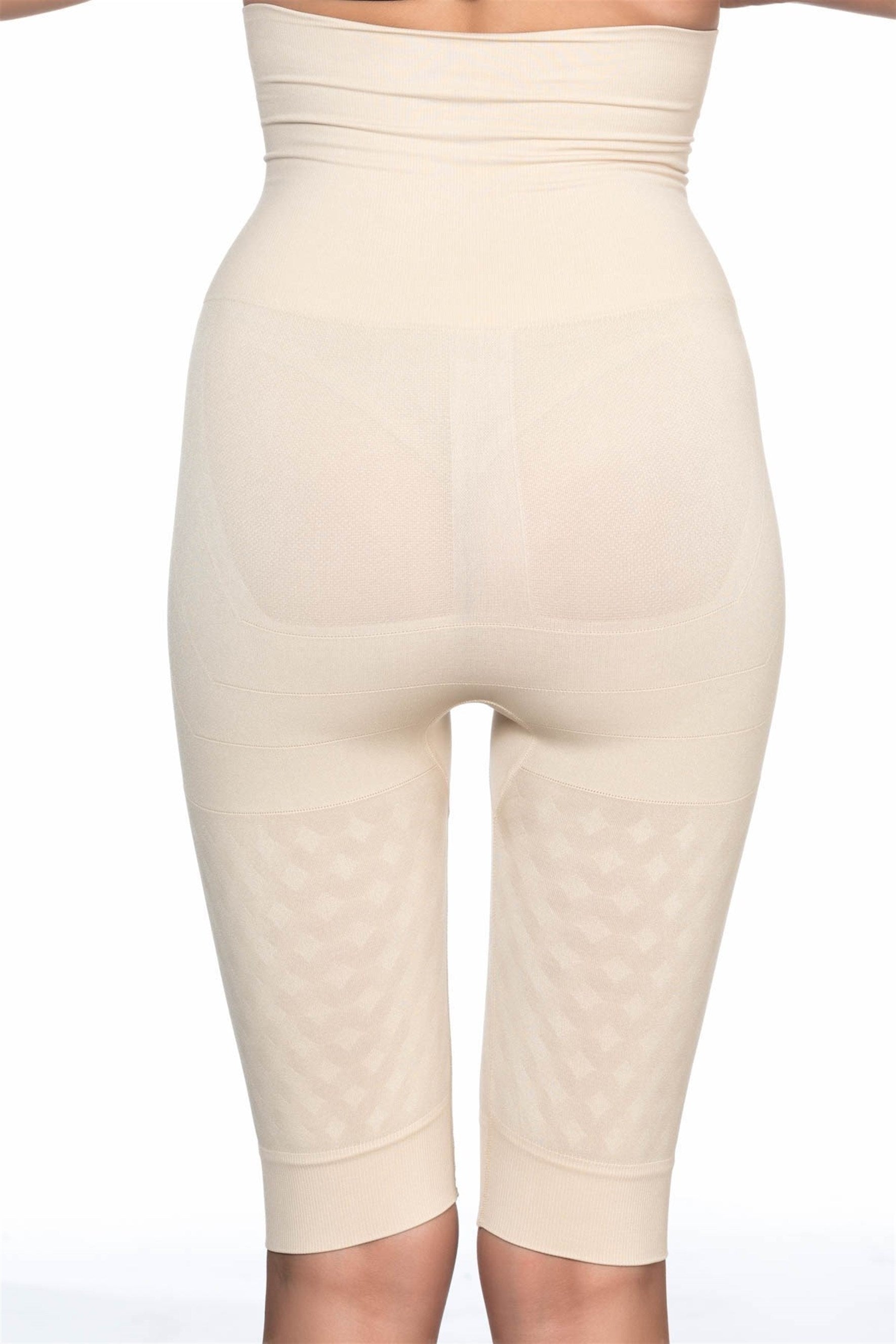 Emay 2015 Yüksek Bel Double Karın Toparlayıcı Uzun Paçalı Dikişsiz Lohusa Korse - Rimel Homewear