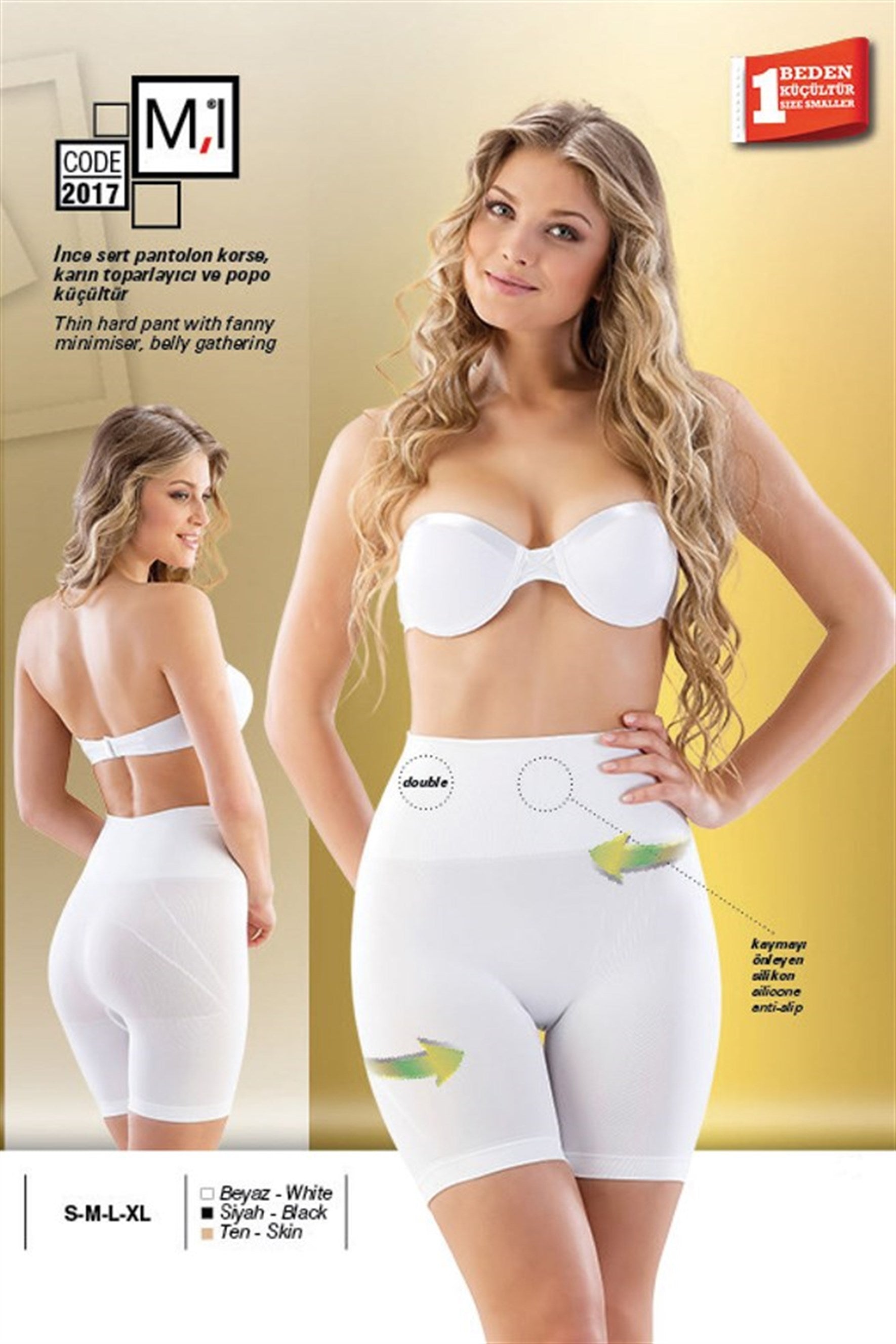 Emay 2017 İnce Sert Pantolon Lohusa Korse - Rimel Homewear