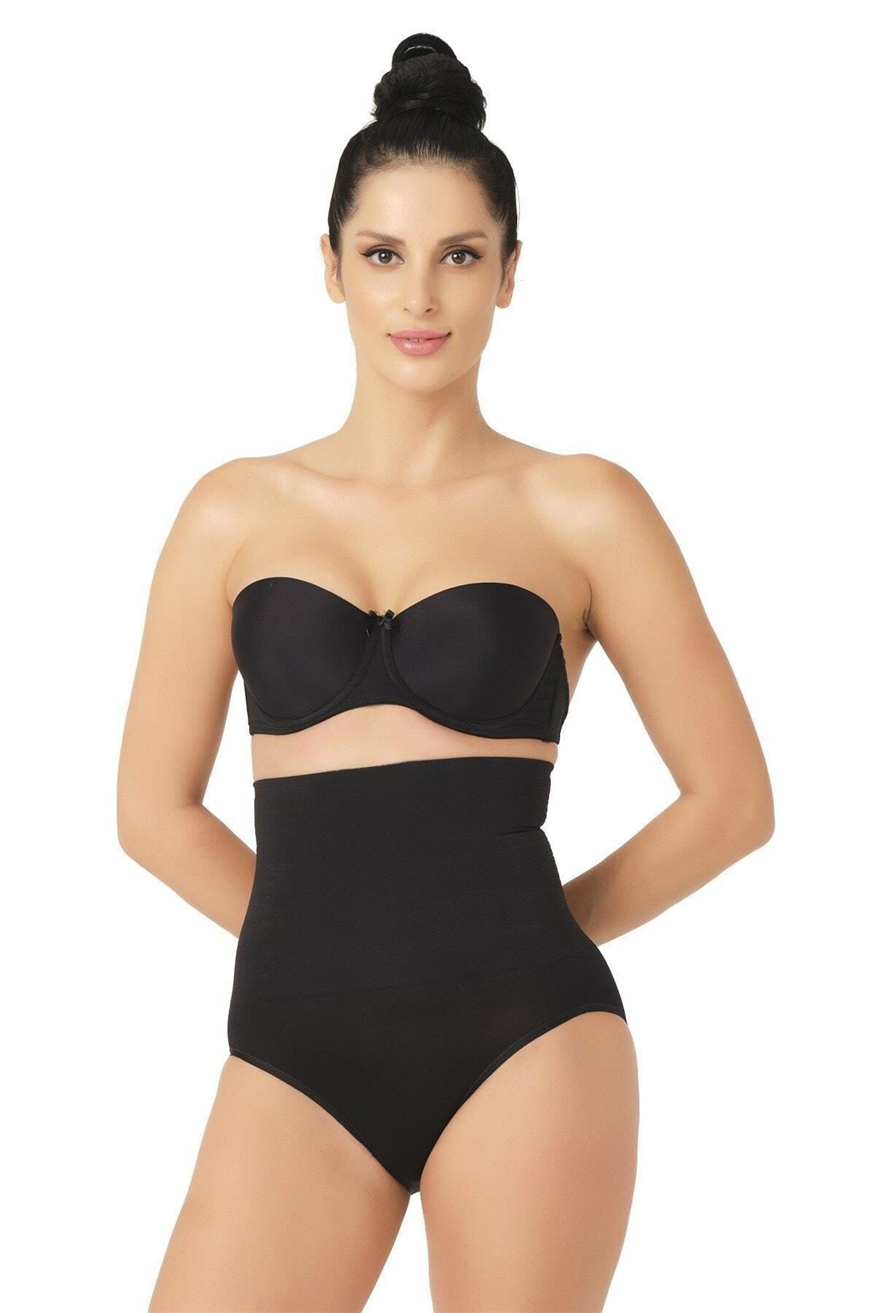 Emay 2029 Dikişsiz Masaj Özellikli Double Slip Lohusa Korse - Rimel Homewear