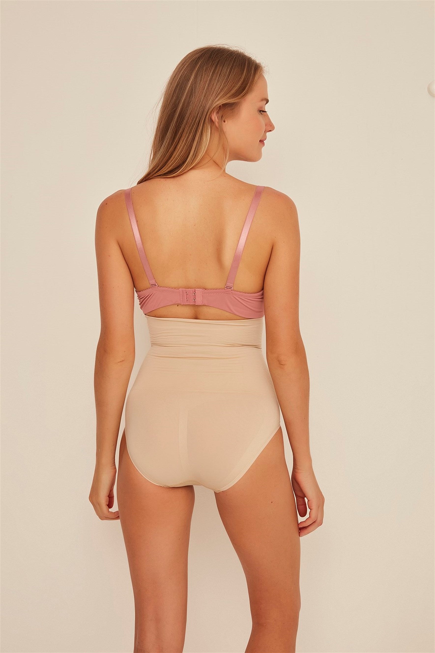 Emay 2029 Dikişsiz Masaj Özellikli Double Slip Lohusa Korse - Rimel Homewear