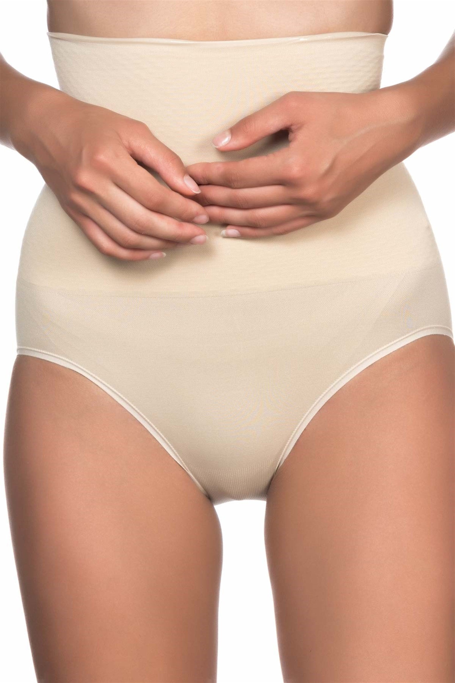 Emay 2029 Dikişsiz Masaj Özellikli Double Slip Lohusa Korse - Rimel Homewear