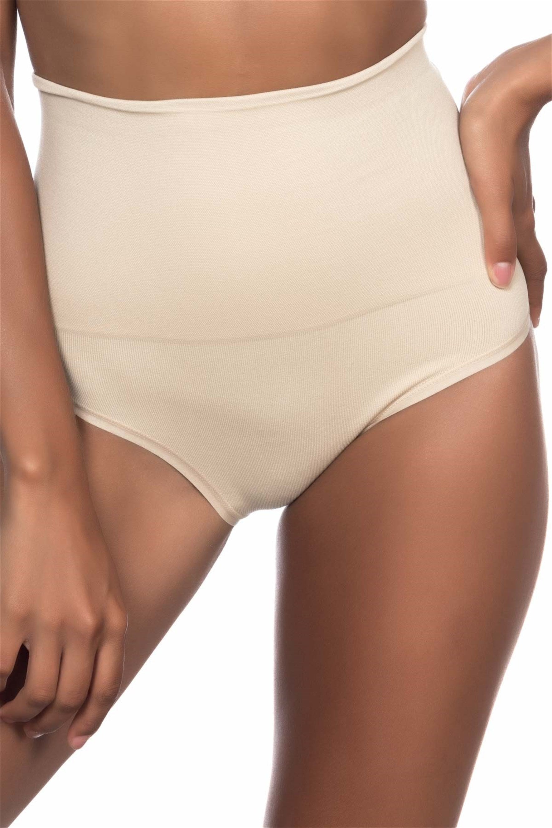 Emay 2039 Dikişsiz Double İz Yapmaz Slip Lohusa Korse - Rimel Homewear