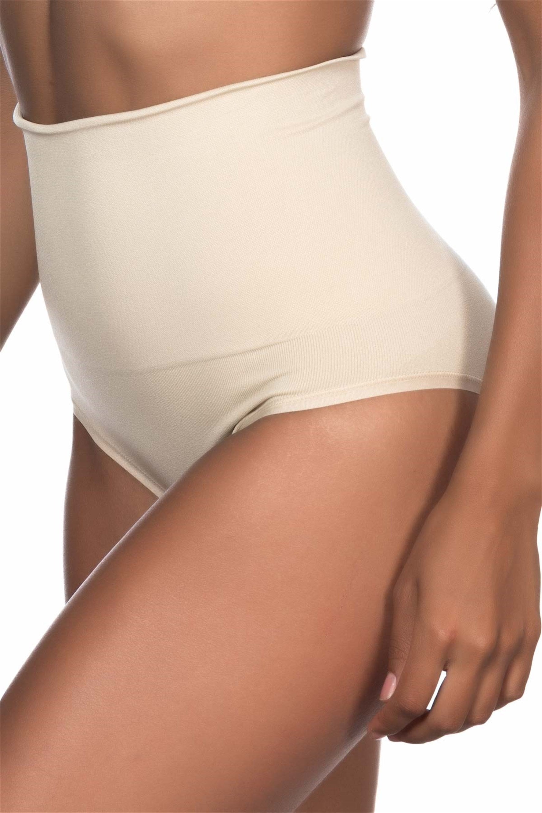 Emay 2039 Dikişsiz Double İz Yapmaz Slip Lohusa Korse - Rimel Homewear