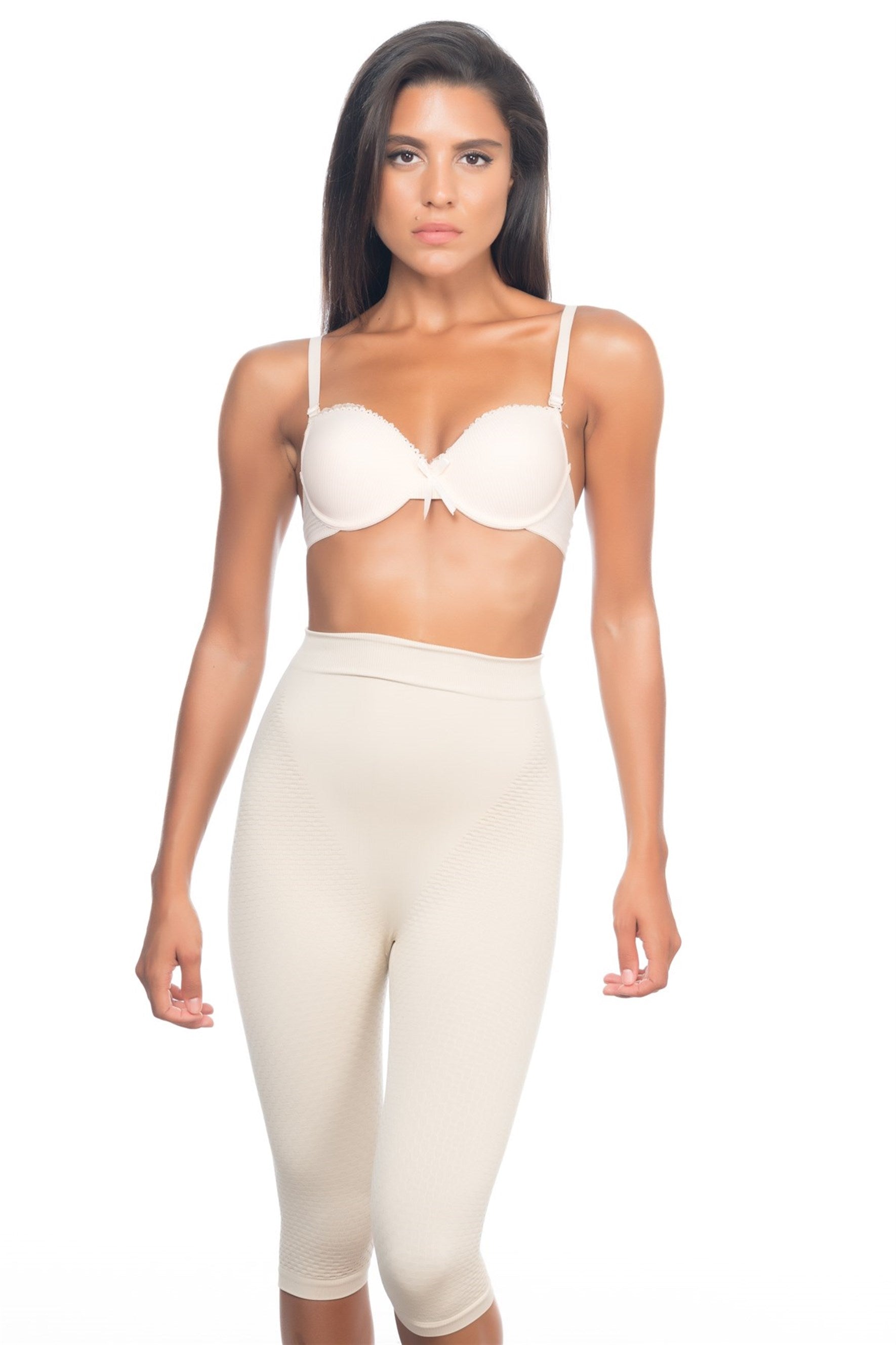 Emay 2040 Dikişsiz Antiselülit Paçalı Boxer Lohusa Korse - Rimel Homewear