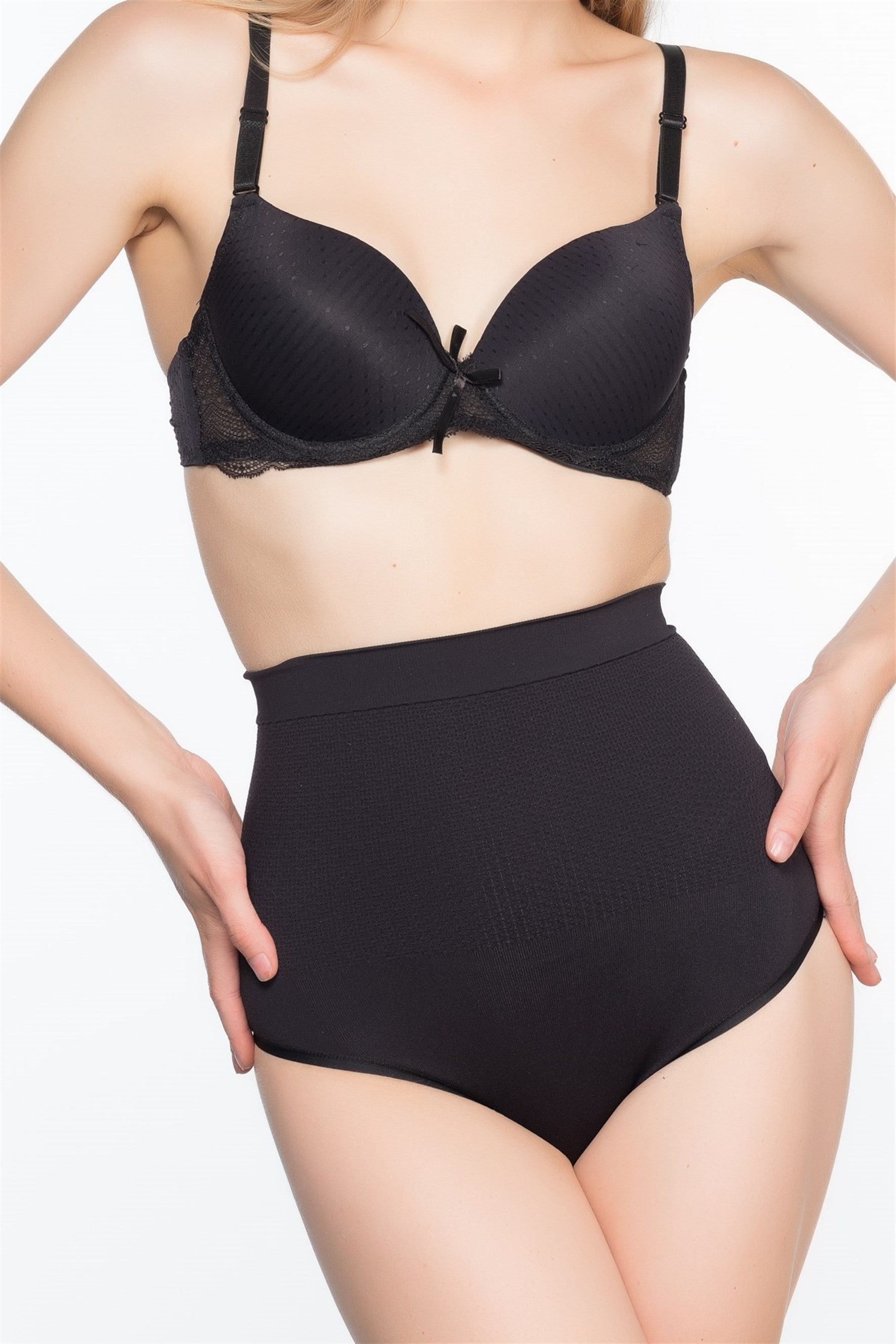 Emay 2054 Masaj Özellikli Dikişsiz String Lohusa Korse - Rimel Homewear