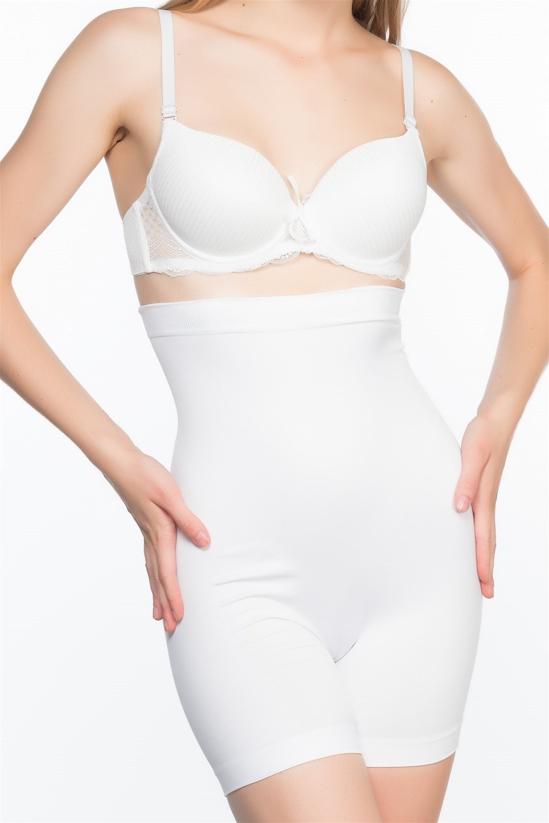 Emay 2063 Yüksek Bel Paçalı Lohusa Korse - Rimel Homewear