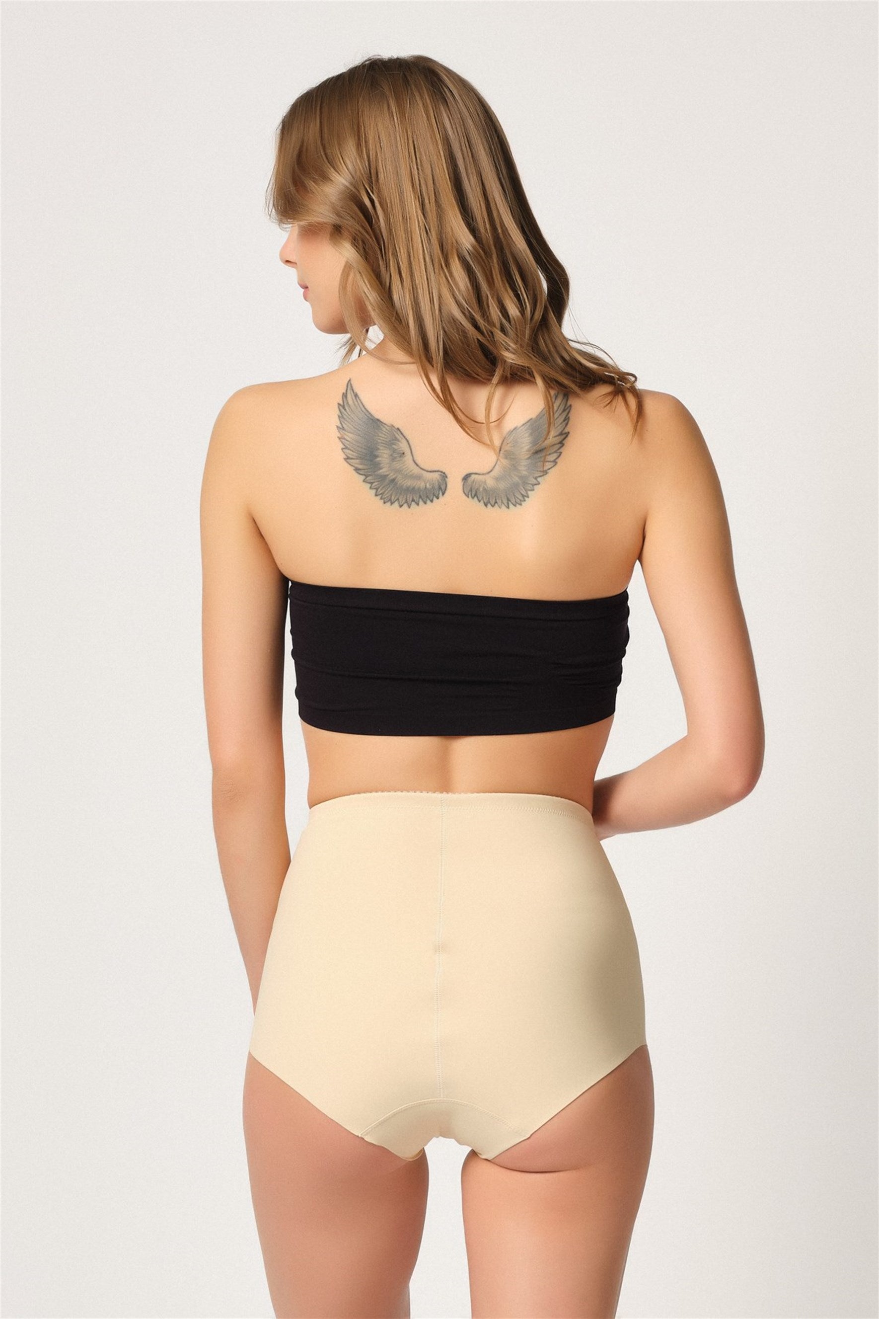 Emay 2819 Double Karın Toparlayıcı Slip Lazer Lohusa Korse - Rimel Homewear