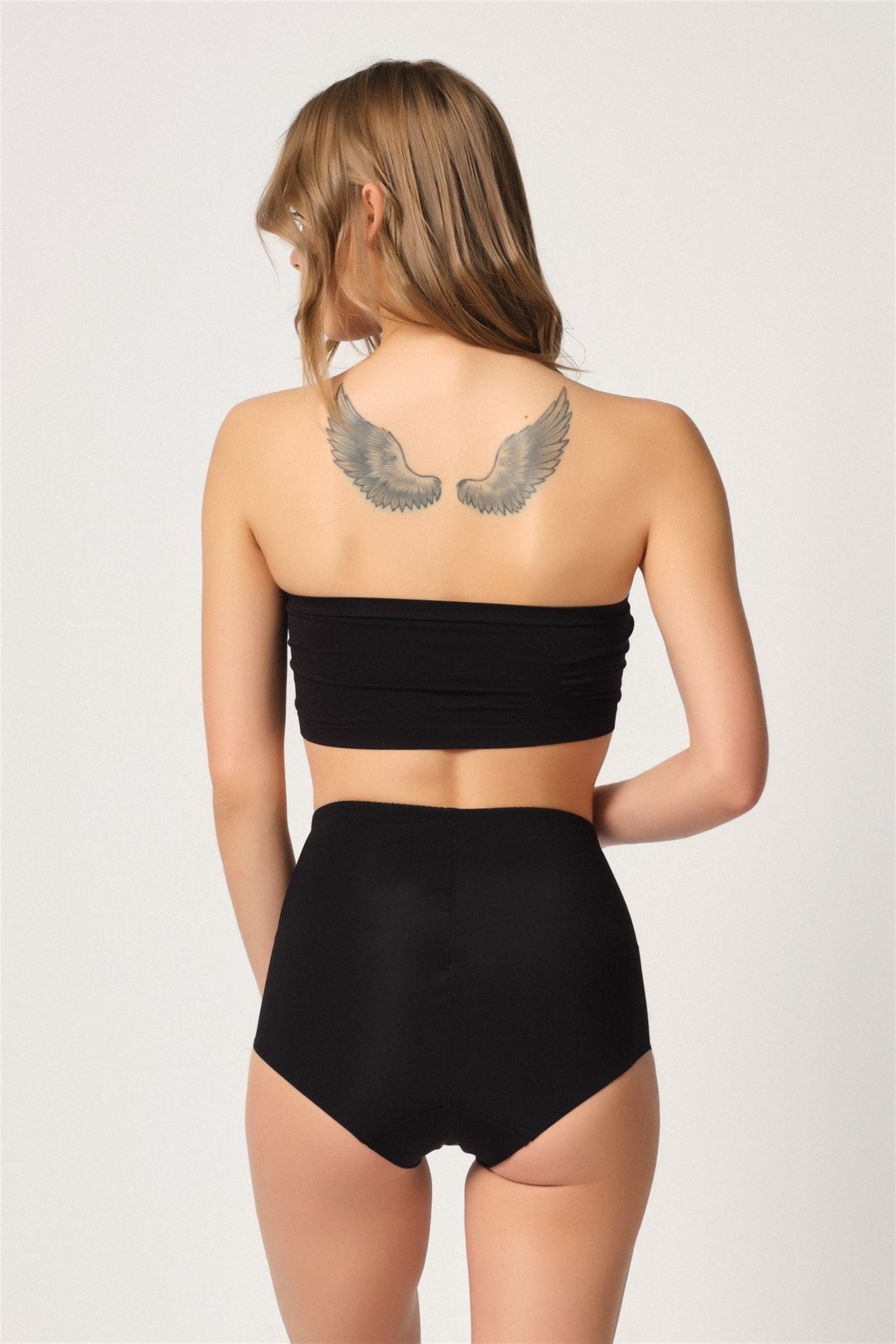 Emay 2819 Double Karın Toparlayıcı Slip Lazer Lohusa Korse - Rimel Homewear