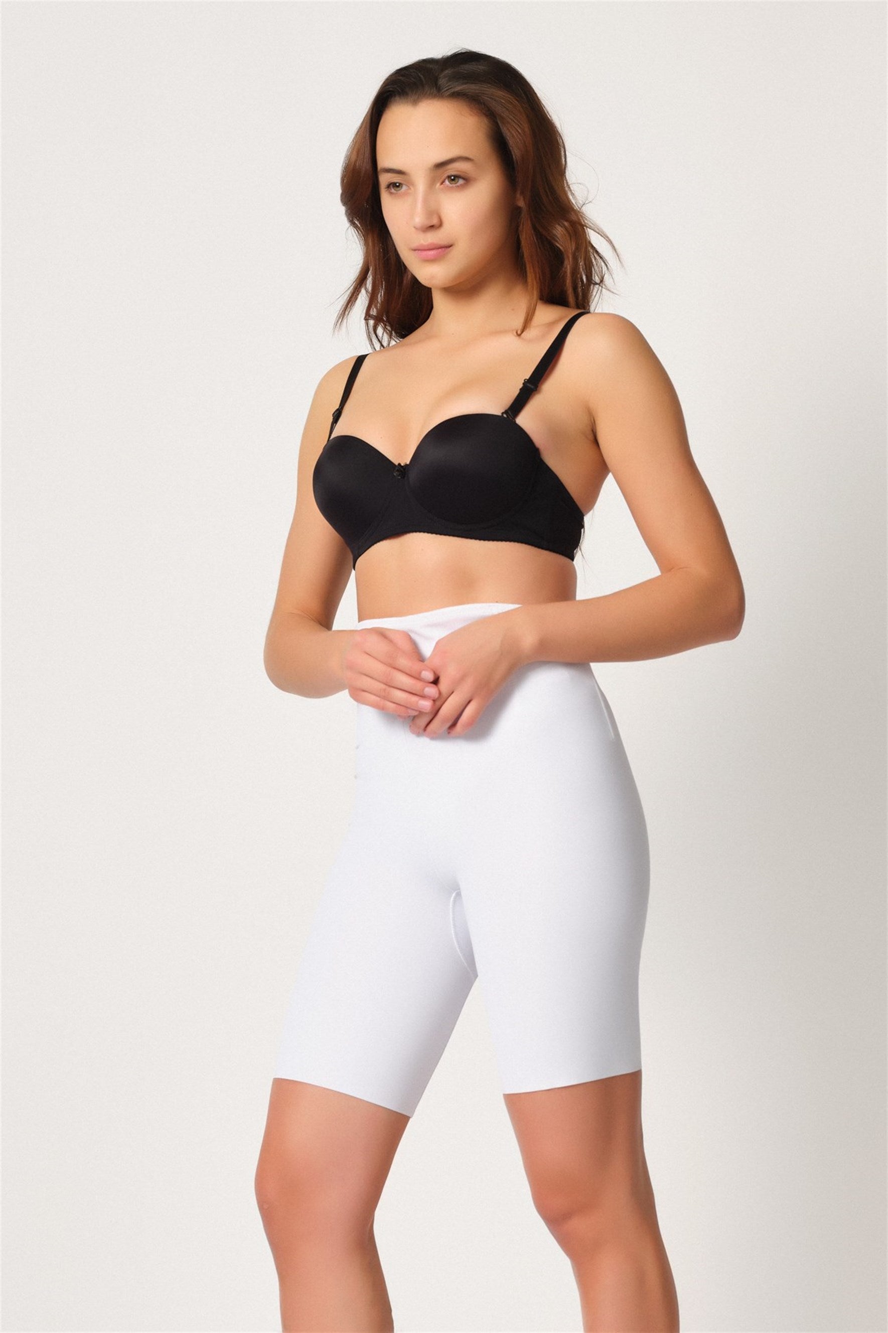 Emay 2927 Balenli Dekolte Paçalı Lohusa Korse - Rimel Homewear