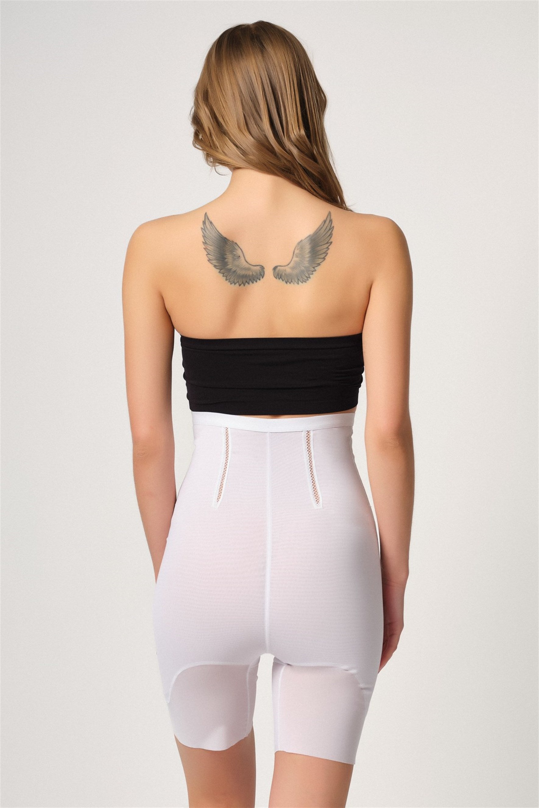 Emay 2928 Toparlayıcı Ön Agraflı Tül Lazer Lohusa Korse - Rimel Homewear