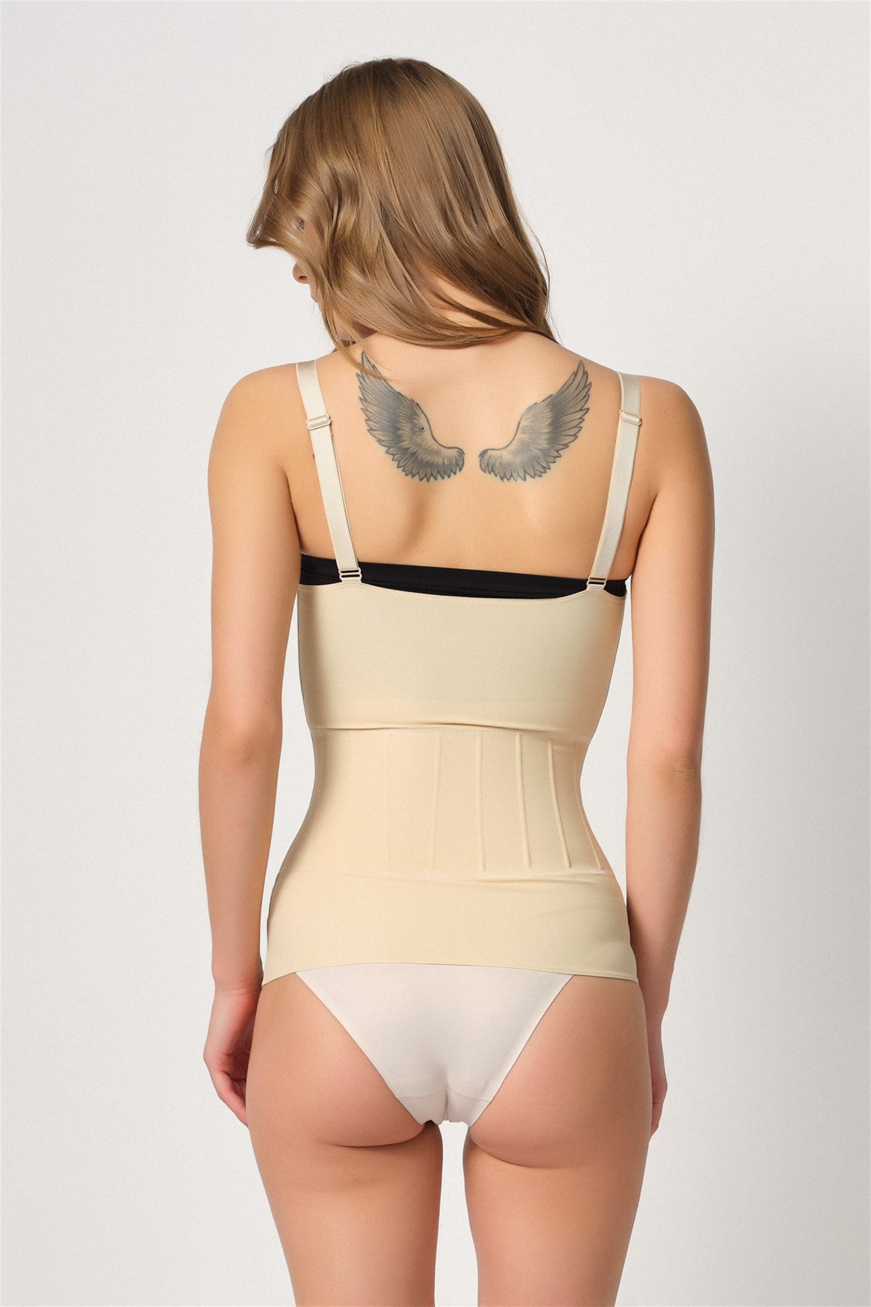 Emay 2946 Göğüs Altı Balen Destekli Atlet Lohusa Korse - Rimel Homewear