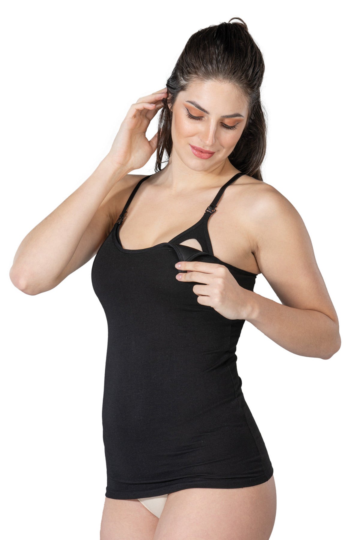 Emay 1413 Cotton Kaplı Emzirme Atleti - Rimel Homewear