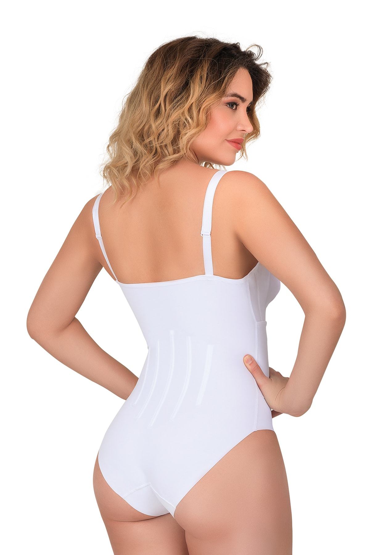 Emay 2944 Sırt Destekli Body Korse Emzirme Atleti - Rimel Homewear