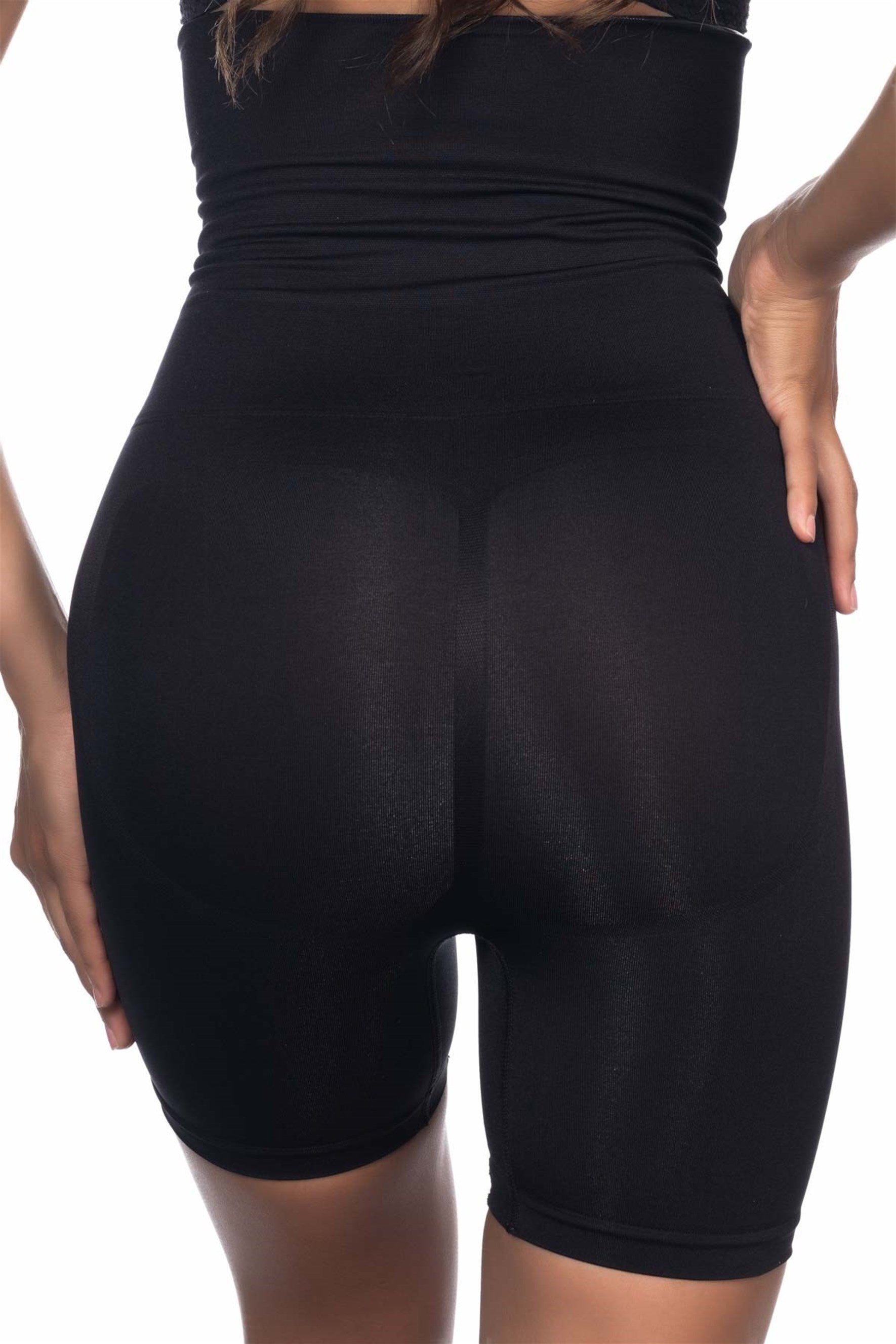 Emay 2014 Dikişsiz Yüksek Bel Double Boxer Lohusa Korse - Rimel Homewear