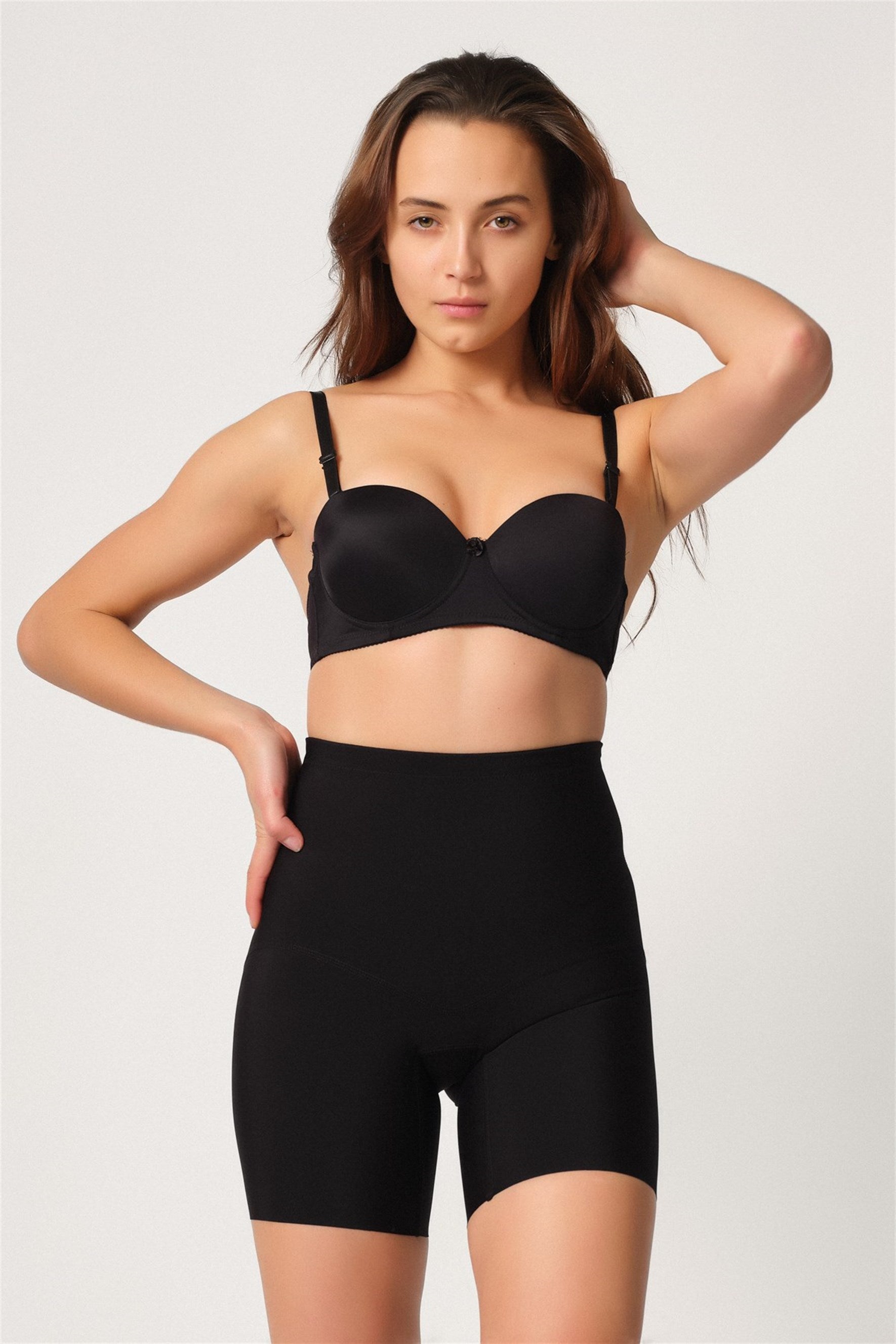 Emay 2816 Göbek Toparlayıcı Boxer Lazer Lohusa Korse - Rimel Homewear