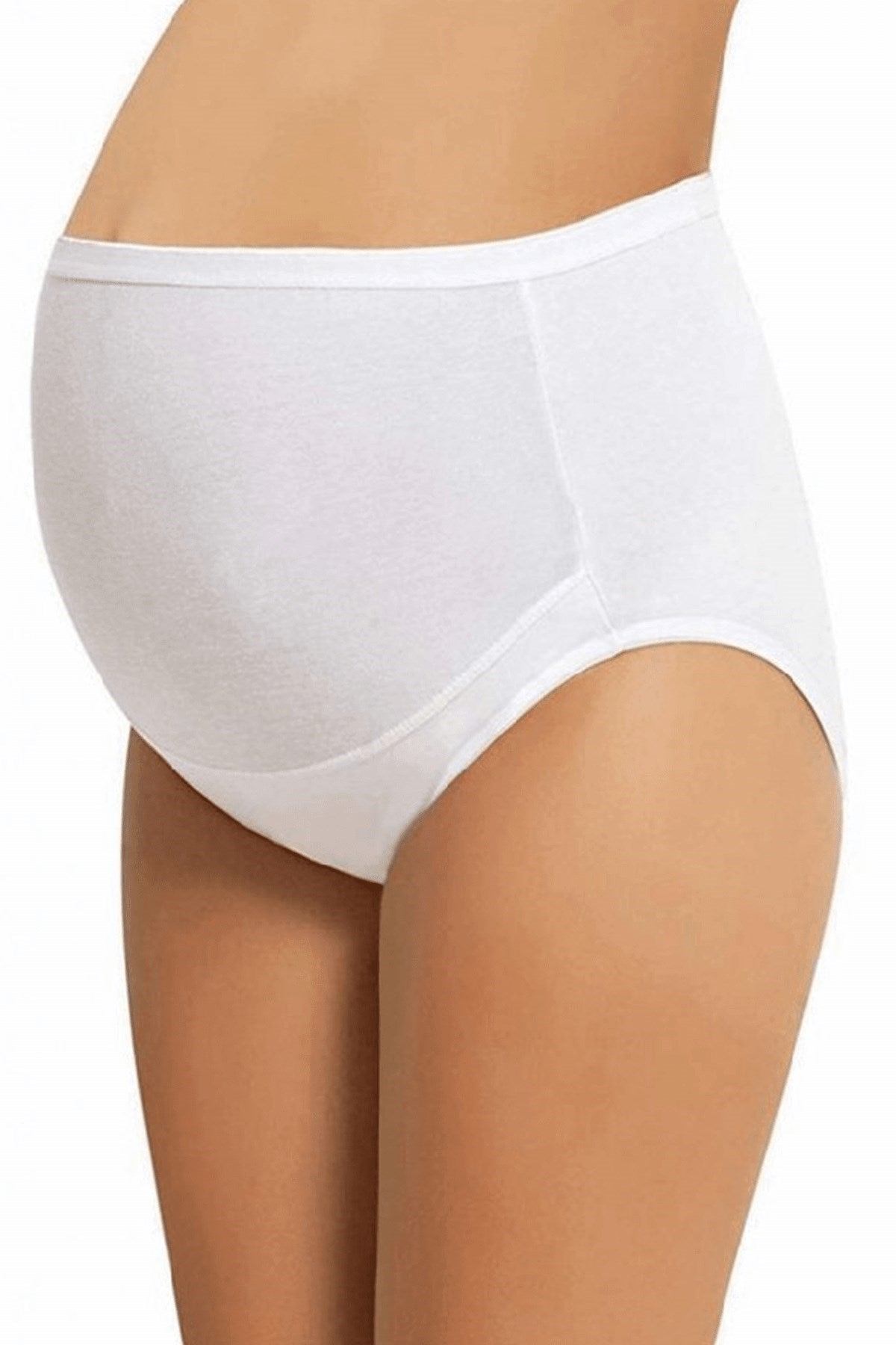 Pamuklu Hamile Külot Beyaz - 1003 - Rimel Homewear